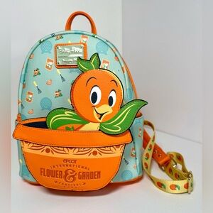 Loungefly 2024 EPCOT International Flower & Garden Festival Orange Bird Backpack